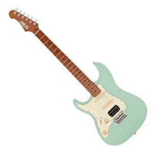 JET Guitars JS-400 HSS Roasted Maple Left Handed, Sea Foam Green - Nearly New