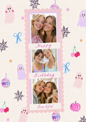 Moonpig Summerween Photo Upload Birthday Card