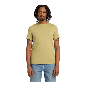 Mens Dunstan River Short Sleeve Casual T-Shirt (Green)