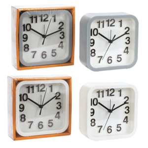 Kingavon Compact Analogue Silent Alarm Clock