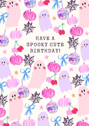 Moonpig Have A Spooky Cute Birthday Card