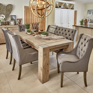 Montana 180cm Rectangular Reclaimed Wood Dining Table