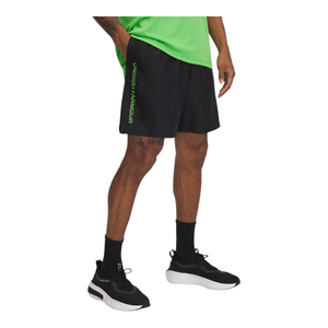 Mens Tech Woven Wordmark Shorts (Black)