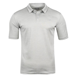 Herren SS Tech Poloshirt (Grau)