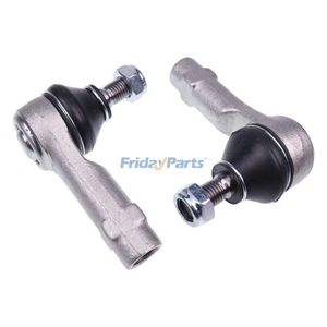 2 Pieces Tie Rod End AM121758 for John Deere Utility Vehicle 4X2 6X4 TE4X2 TH6X4 TS4X2 TX4X2