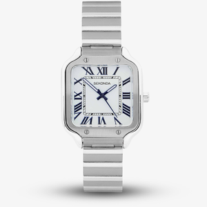 Sekonda Ladies Classic Rene White Dial Stainless Steel Bracelet Watch 40737