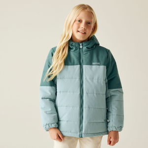 Regatta Kids Lofthouse Quilted Jacket - 14 Yrs / Spruce Green/Green Haze