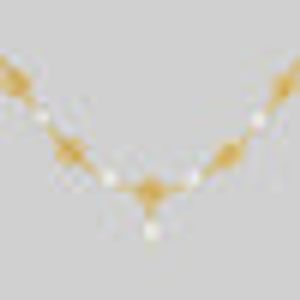 MURIEL. Chainmail & Pearl Collar - Gold - Gold