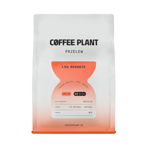 COFFEE PLANT - kawa ziarnista niskokofeinowa LOW Brownie Filter 250 g (outlet)
