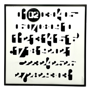 Imbroglio Perpetual Wall Calendar by Jean-Pierre Vitrac, France, 1970s