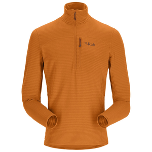Mens Ascendor Light Fleece Pullover (Marmalade)