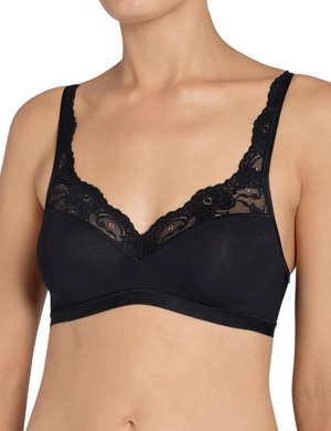 Sloggi Romance Non Wired Bra - Black