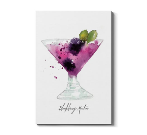Blackberry Martini