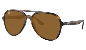 Ray-Ban RB4376 Prescription Sunglasses - Havana, Ray-Ban Brown B-15 Polarised Rx