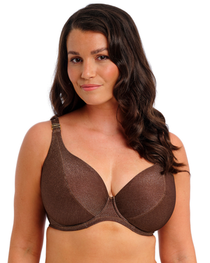 Fantasie Sabana Plunge Bikini Top - Chestnut Sparkle