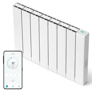 SolAire EXO Ceramic Core Electric Radiator | Aluminium Energy Efficient WiFi Controlled Heater - 2000W