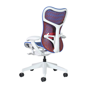 Herman Miller Mirra 2 Office Chair Butterfly Back - Colour Block Ultramarine / Cordovan | Fast Delivery