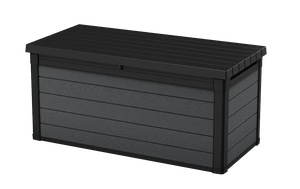 Coffre de jardin Cortina 570L - Gris Aspect Bois