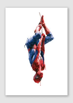Sneaking Spider - A4, Unframed