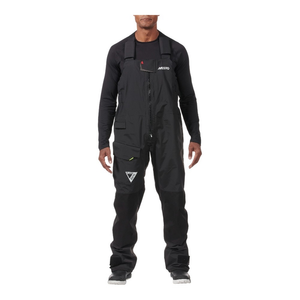 Mens Channel Bib Trousers (Black)