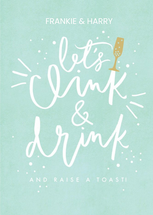 Moonpig Clintons Let's Drink & Drink Card