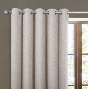 Kelso Natural Thermal Ready Made Eyelet Curtains