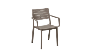 Metaline Chair, Set of 6 - Cappuccino