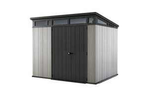 Abri de jardin Artisan 97 - 5,8 m² - Gris