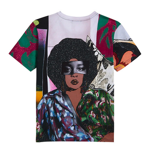 T-shirt mixte Mickalene Thomas - Afro Goddess