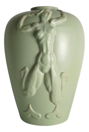 Model 169 Floor Vase by Einar Luterkort for Upsala Ekeby, Sweden, 1930s