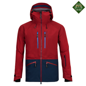 Mens Obsidian 3L Shell Jacket (Cherry/Ink)