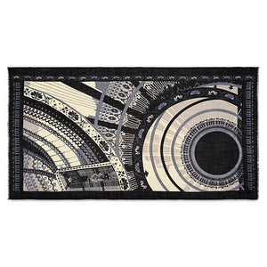 Stole 100x200cm - Sous le ciel de Paris - Petrusse x GrandPalais - Black