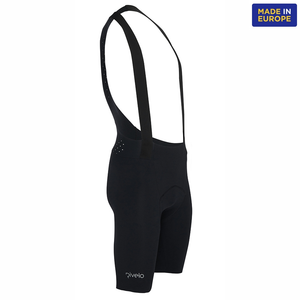 Herren Forcella Race Trägershorts (Schwarz/Schwarz)