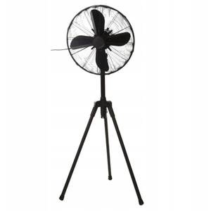 Excellent Electrics Metal Tripod Floor Fan – Adjustable Height 112–125cm