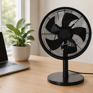 Excellent Electrics 35cm Black Table Fan – 3 Speed 40W