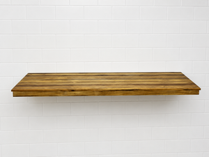 48"W x 16.5"D Heavy Duty Wall Mount Fold Down Teak Shower Seat