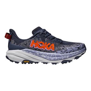 Womens Speedgoat 6 Standard Trail Running Shoes (Grey)
