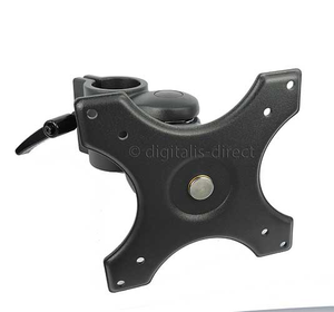 35mm Pole Mount TV Bracket for LCD Screen - 13,15,17,19,22 Inch - VESA 75 100