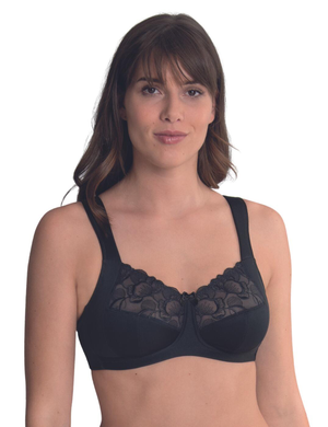 Anita Care Lucia Post Mastectomy Bra Bilateral - Black