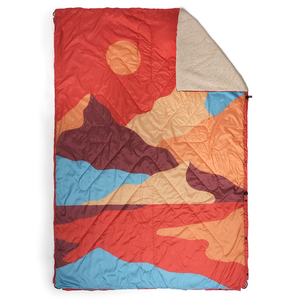 Couverture Estrela Landscape Sherpa 137x203cm (Pureed Pumpkin)