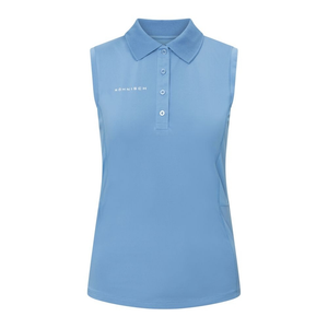 Womens Nicky Sleeveless Polo Shirt (Pacific Coast)