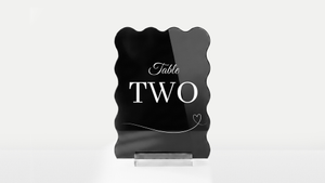 Acrylic Table Numbers