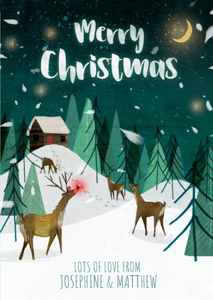 Other La Jolie Boutique Personalised Christmas Card