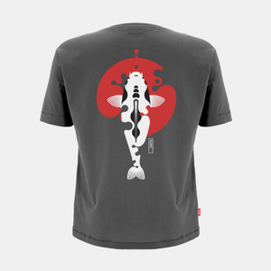 Rising Sun Tee Grey-L