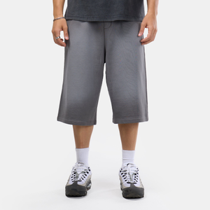 Spray Washed Longline Short | Charcoal