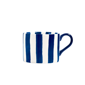 Blue Striped Mug