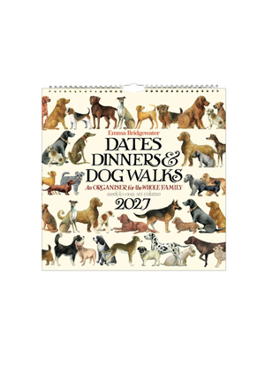 Dates, Dinners & Dog Walks 2027 Family Organiser