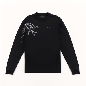 MALLET X Detroit Parasite Long Sleeve Tee Black