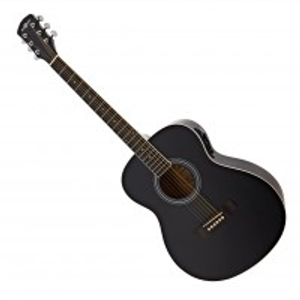 Student Left Handed Electro Acoustic Guitar by Gear4music, Black