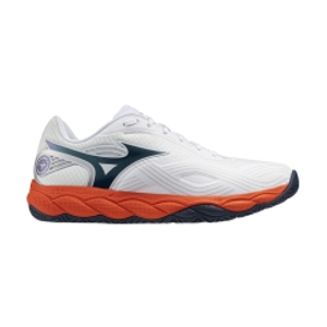 Mizuno Wave Enforce Court 2 All Court - White/Insignia Blue/Orange